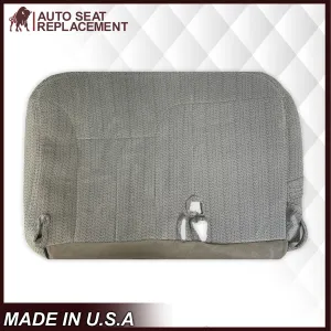 1995 - 1999 Chevy Tahoe & Suburban Gray Cloth 60/40 Replacement Front Seat Covers (Pewter Gray)