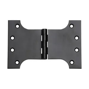 2982 Hinge Parliament Matte Black H100xW150mm