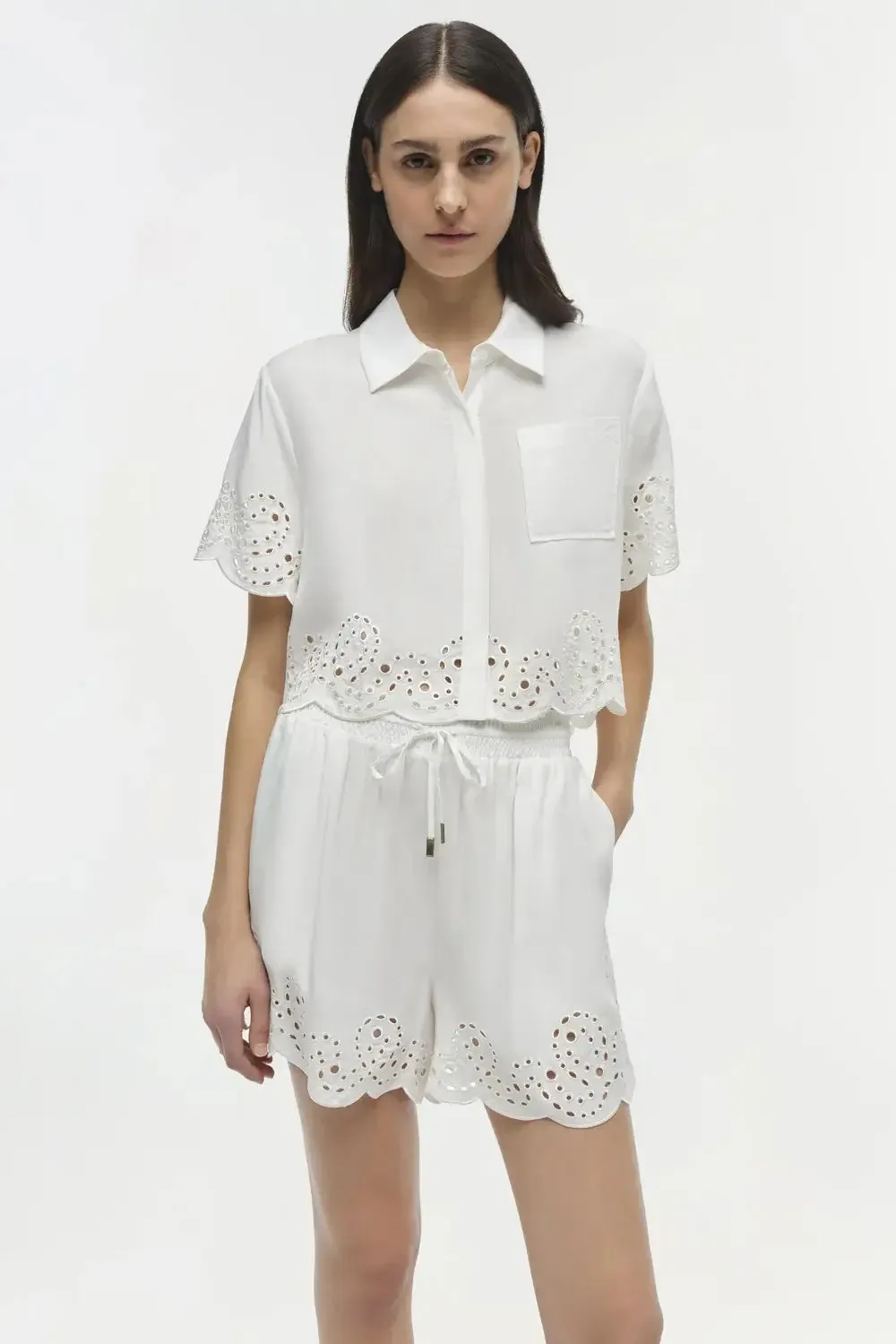 AMELIE SHORT- WHITE