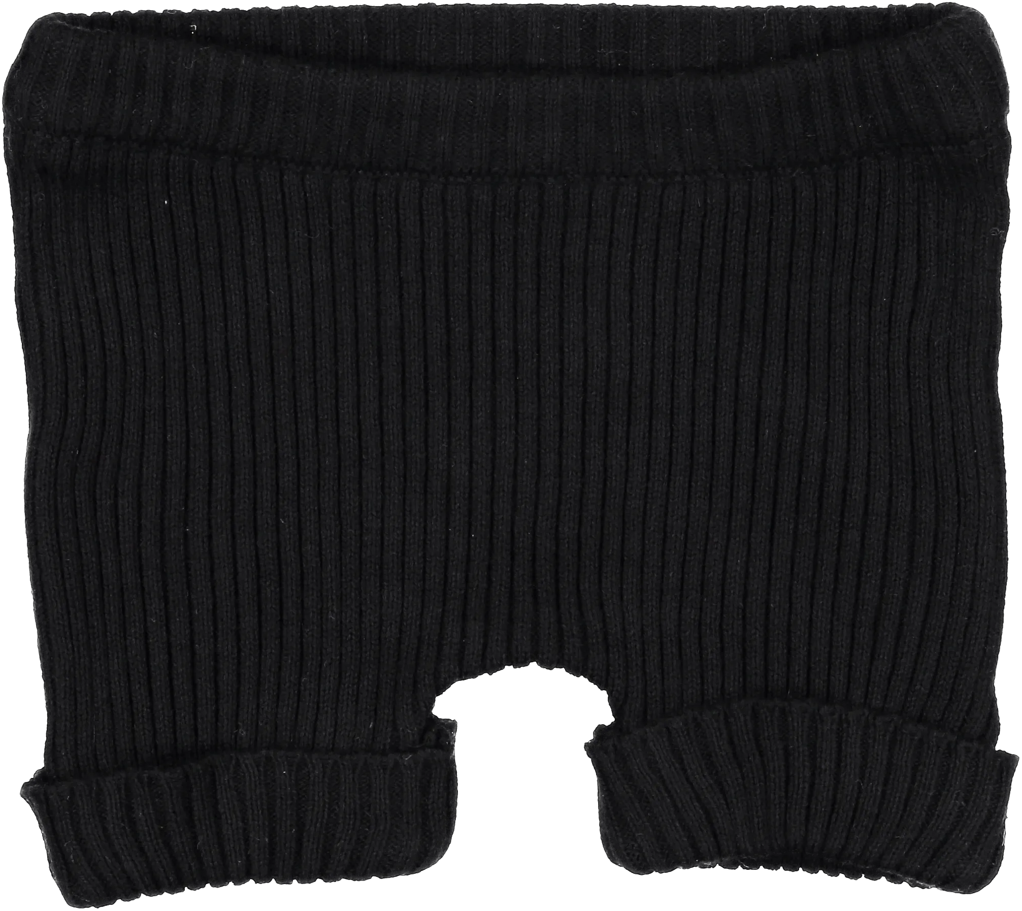Analogie By Lil Legs Black Knit Shorts