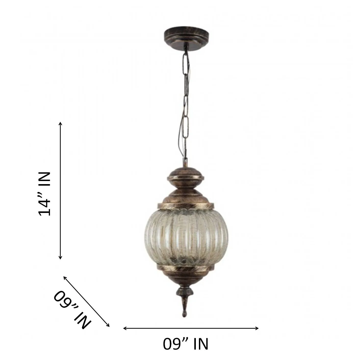 Antique Metal Wall Light Yellow Glass NO.136-HL