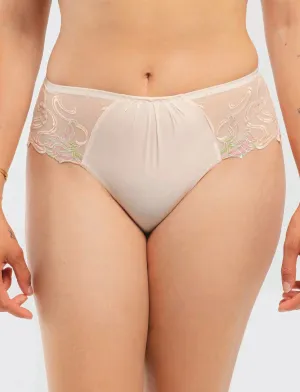 Arabesque Design Embroidered Shorty