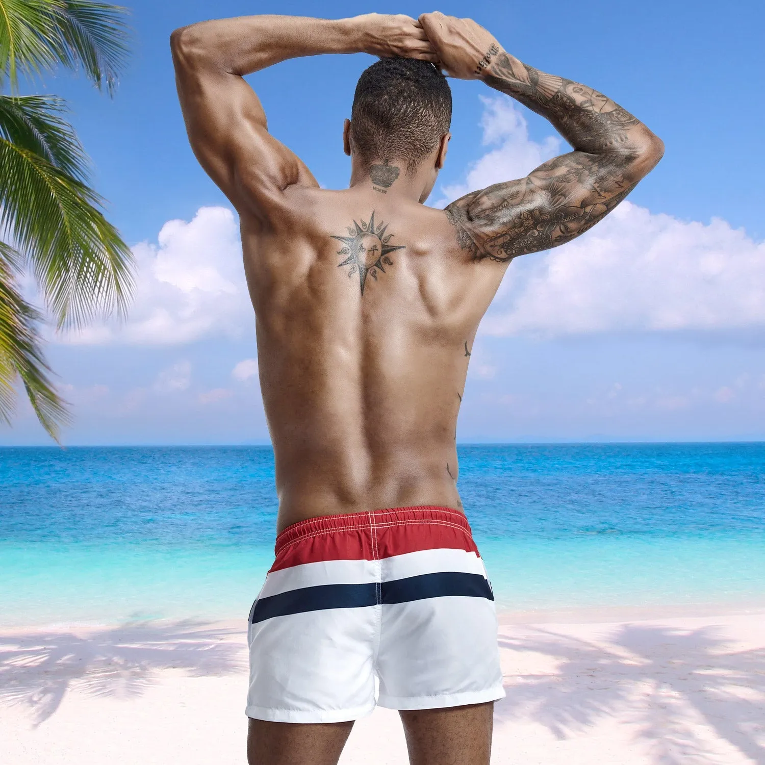Big Stripes Board Shorts