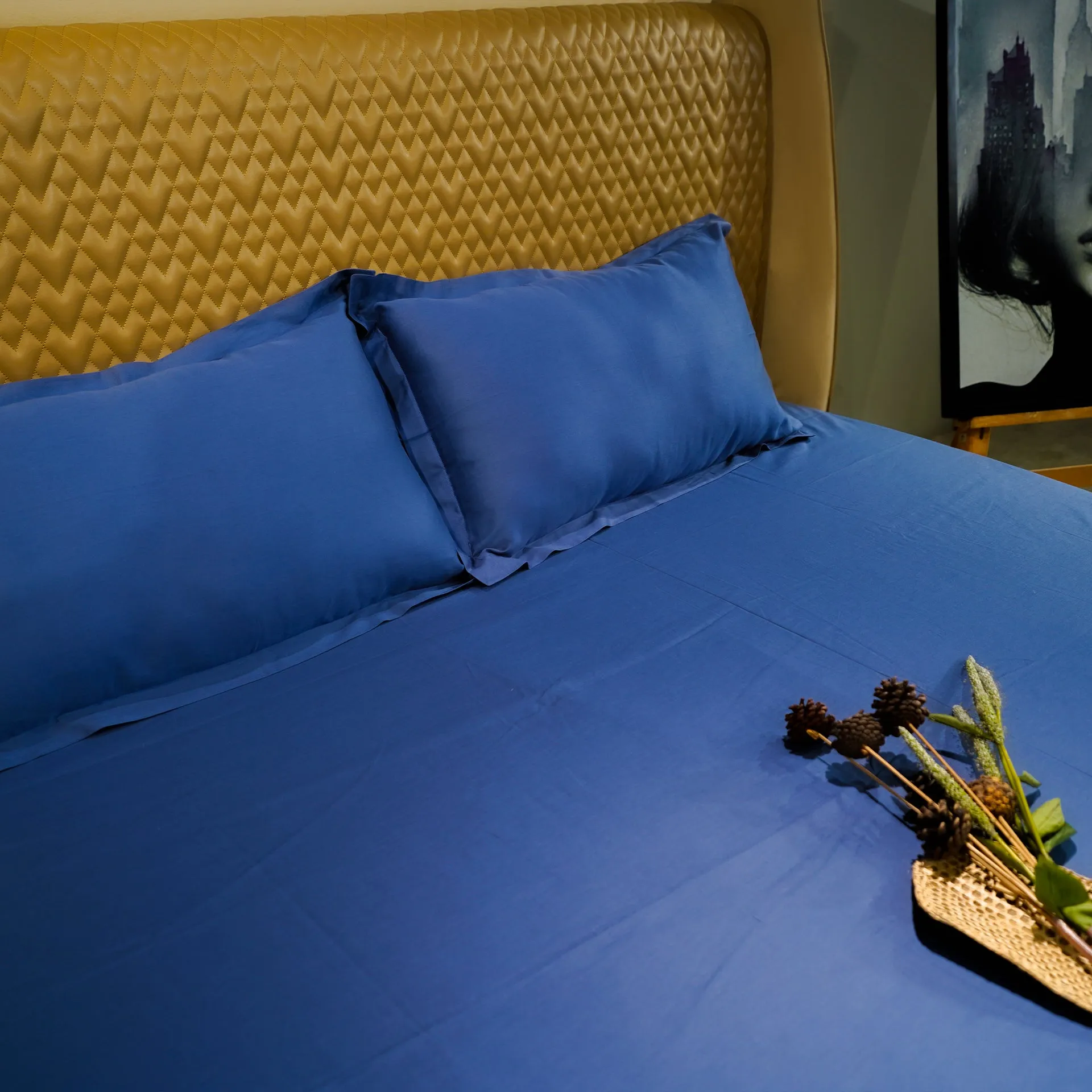 Blue Horizon Pillow Cover