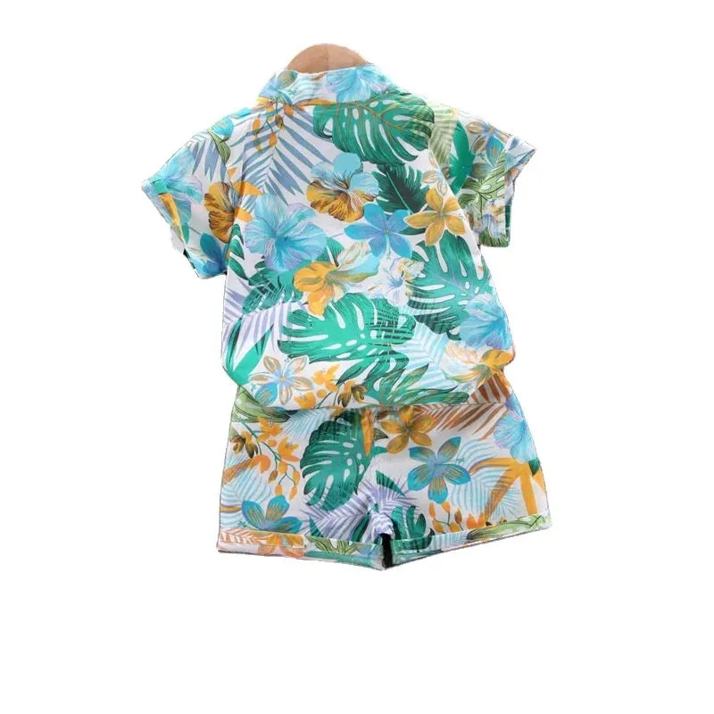 Boys Summer Printed Co-ord Set