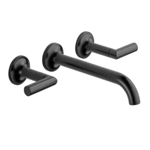 Brizo | Two-Handle Wall-Mount Lavatory Faucet by Jason Wu