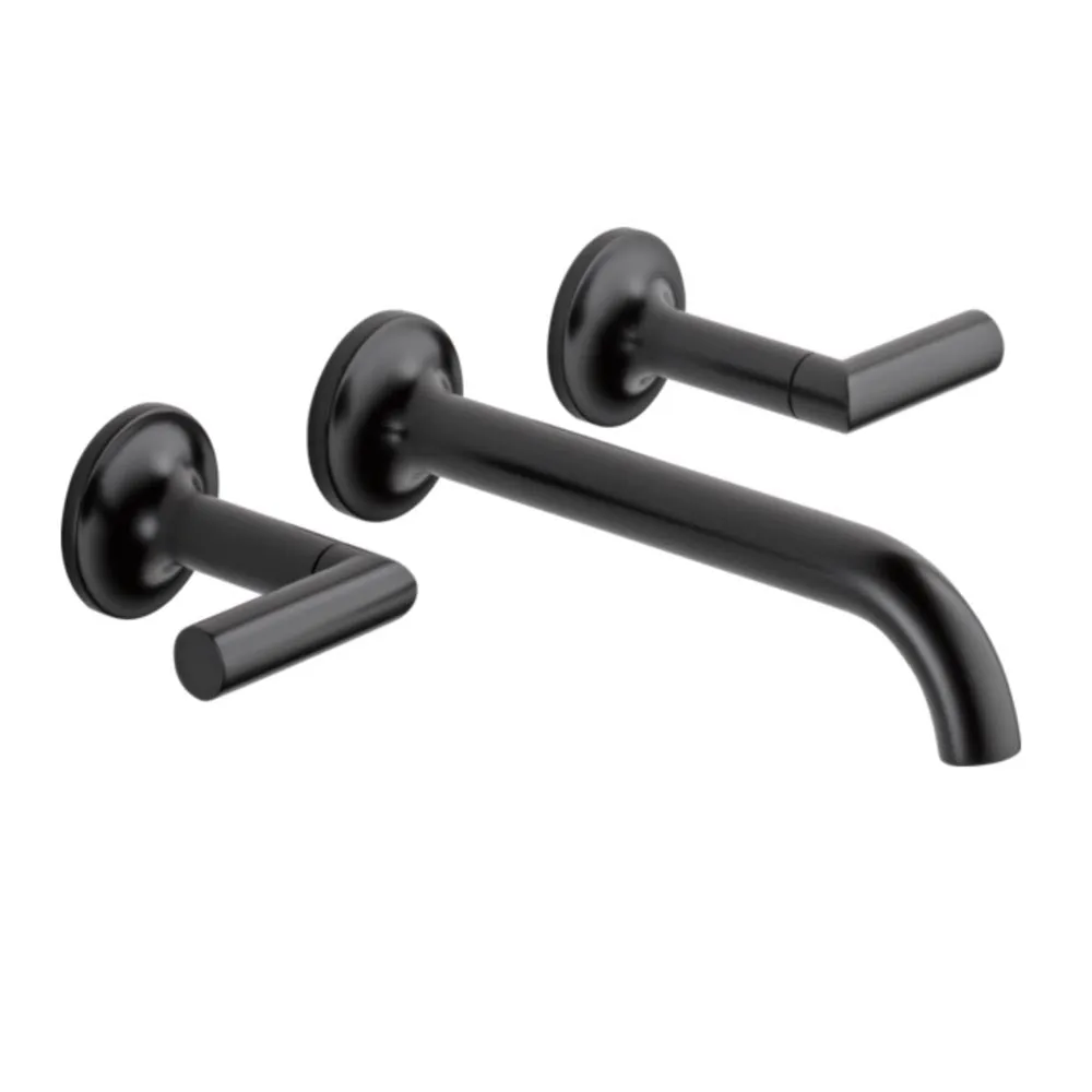 Brizo | Two-Handle Wall-Mount Lavatory Faucet by Jason Wu