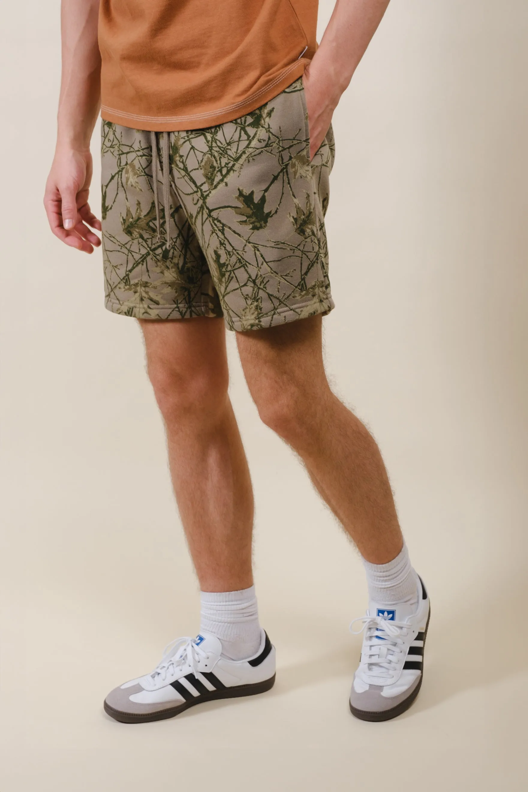 Camo Fleece Short