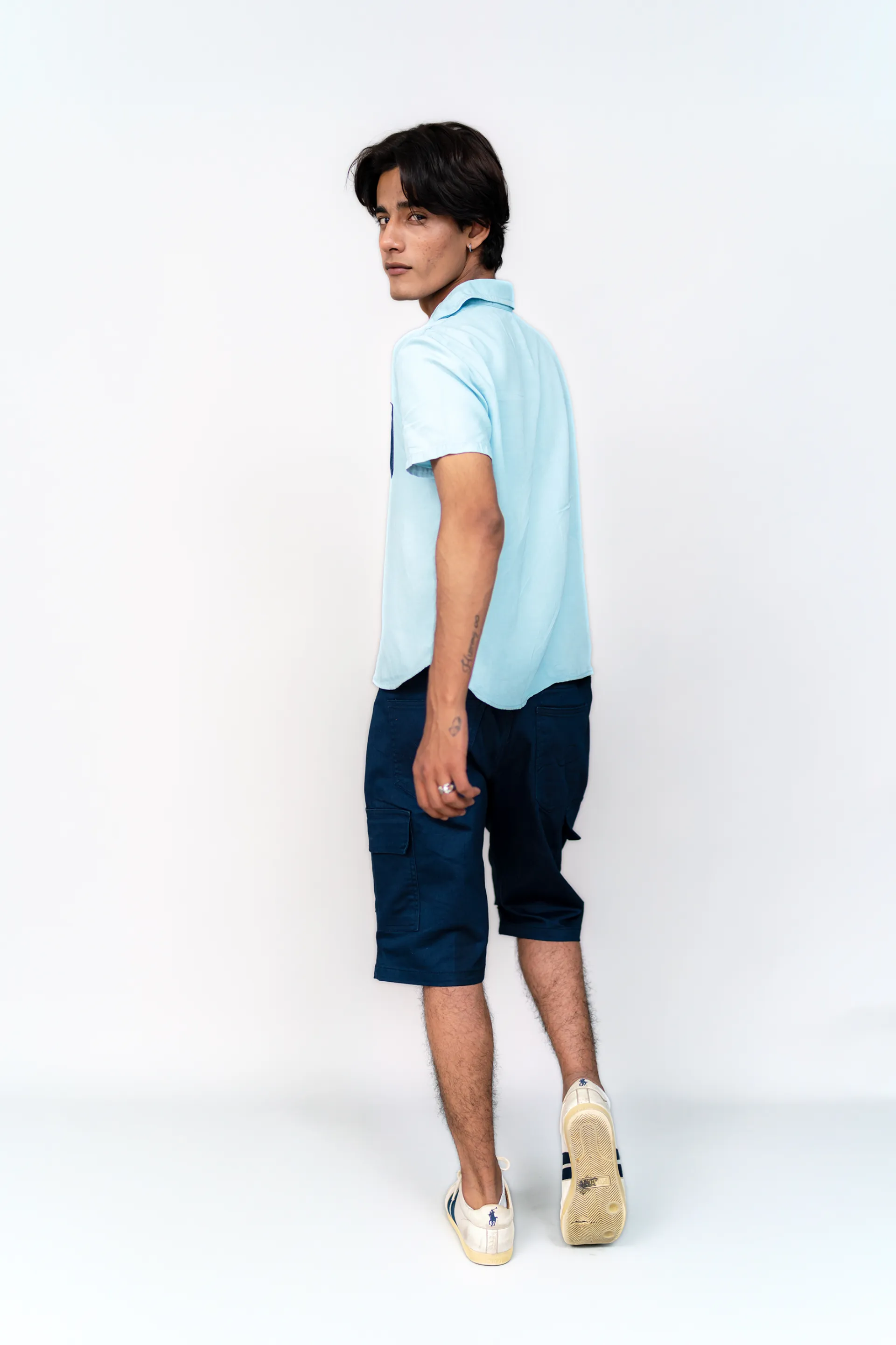 Cargo Blue Shorts
