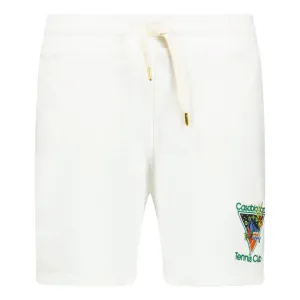 Casablanca 'Tennis Club' Print Shorts White