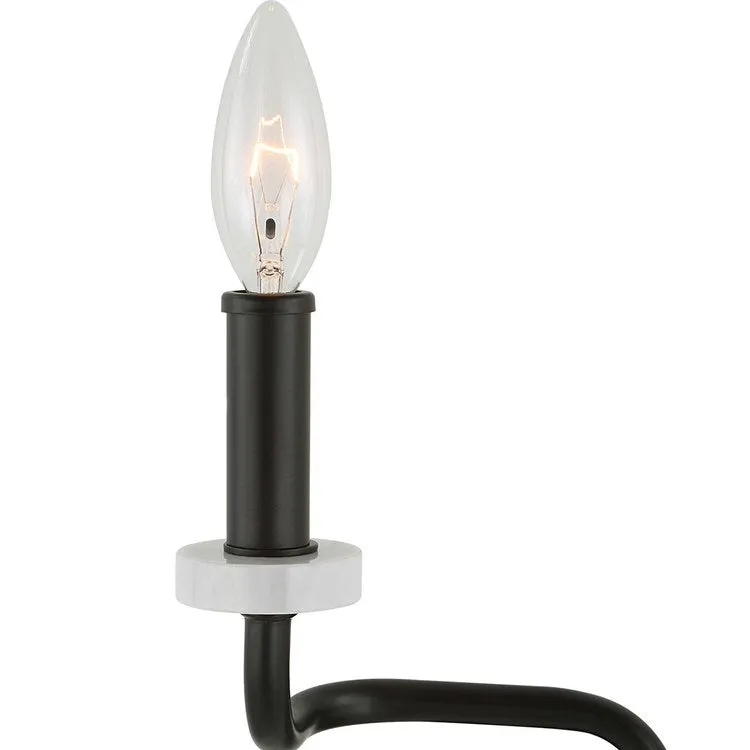 Ebony Elegance Two-Light Sconce