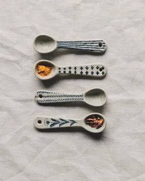 Element Mini Stoneware Spoons (Assorted Styles)