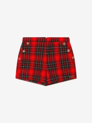 Guess Girls Tartan Shorts