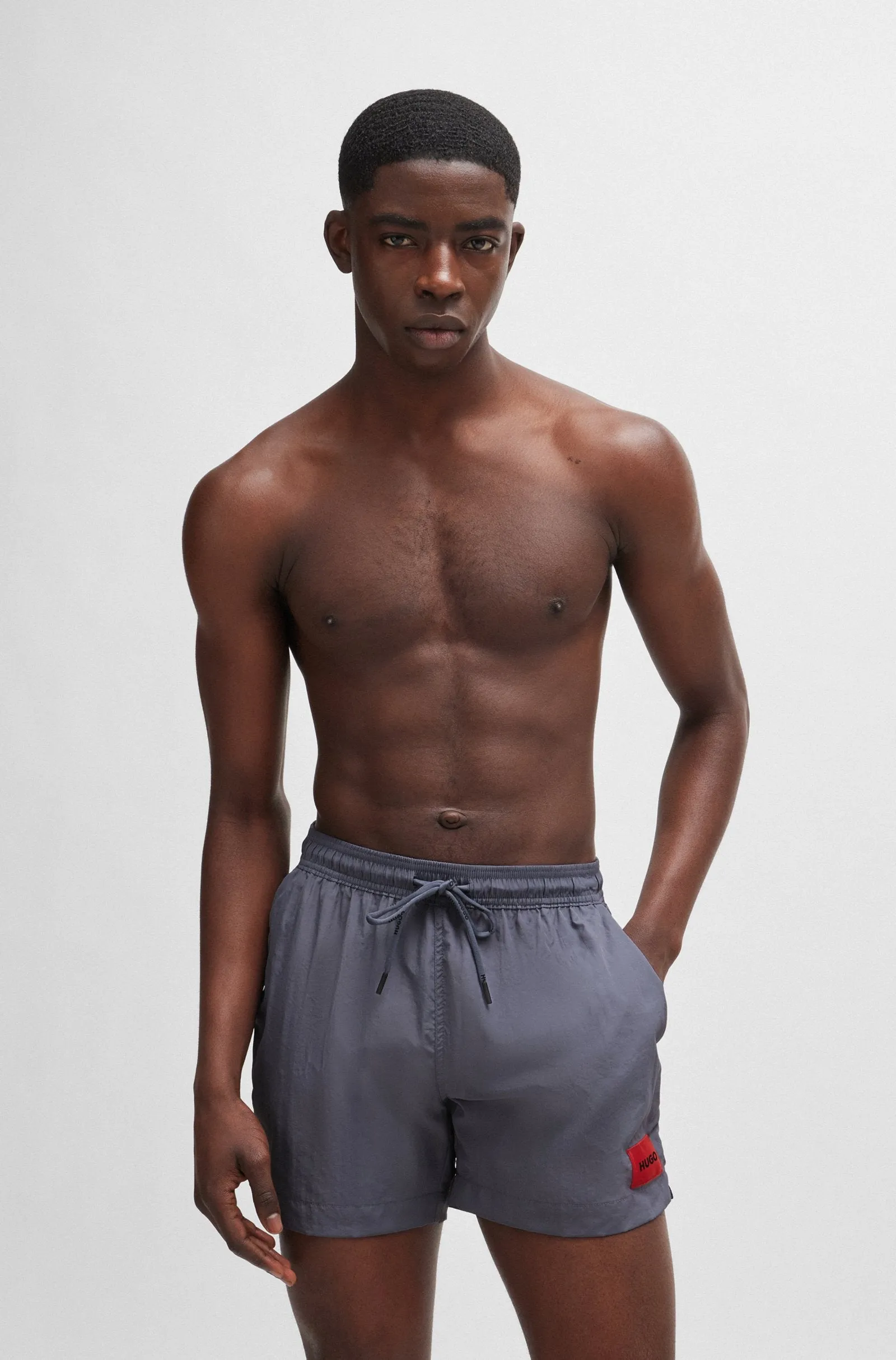HUGO DOMINICA Swim Shorts 10238035 423 Med Blue
