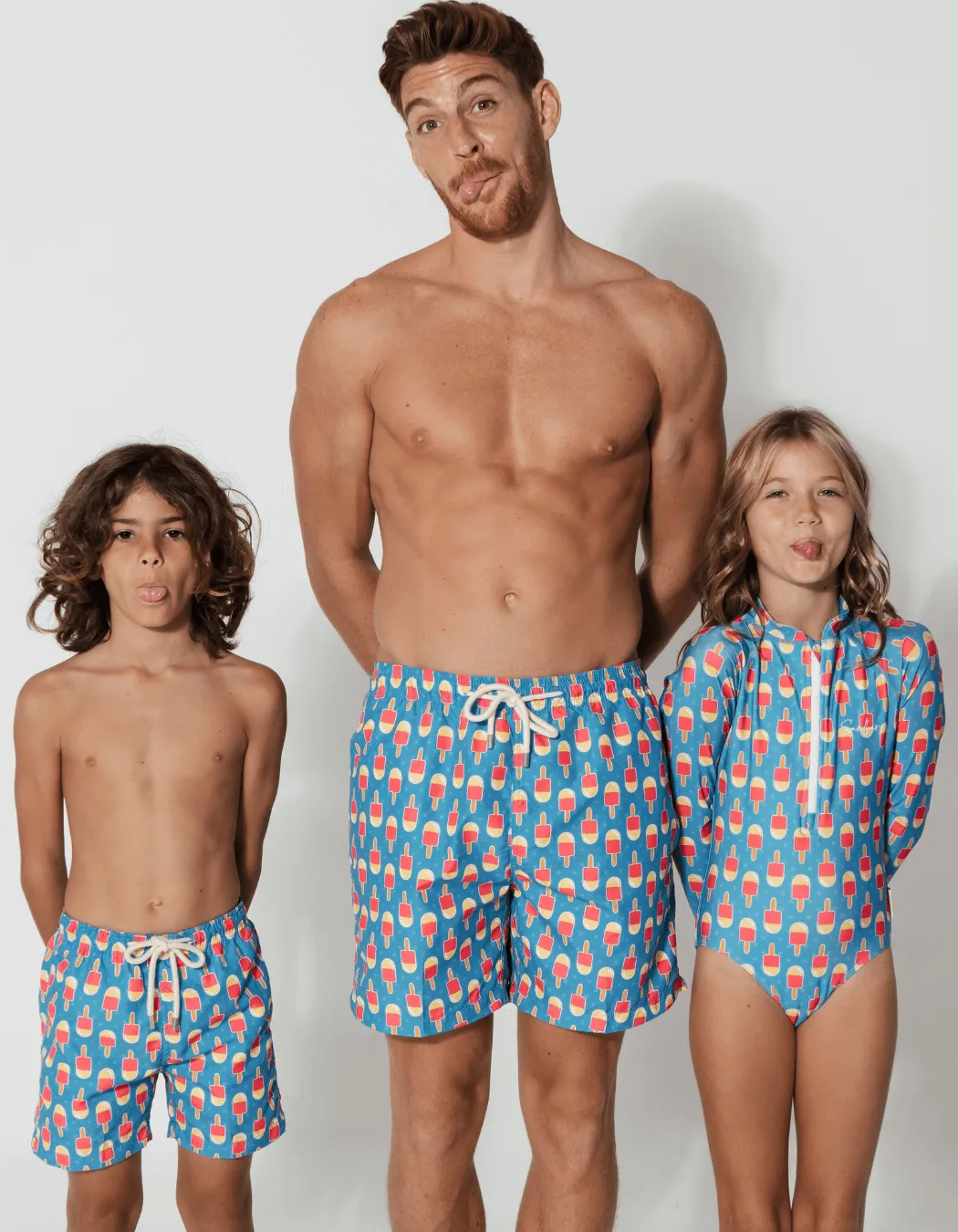 Ice Lolly Mens Swim Shorts