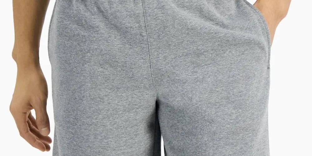 ID Ideology Men's Fleece Shorts Gray Size XXX-Large