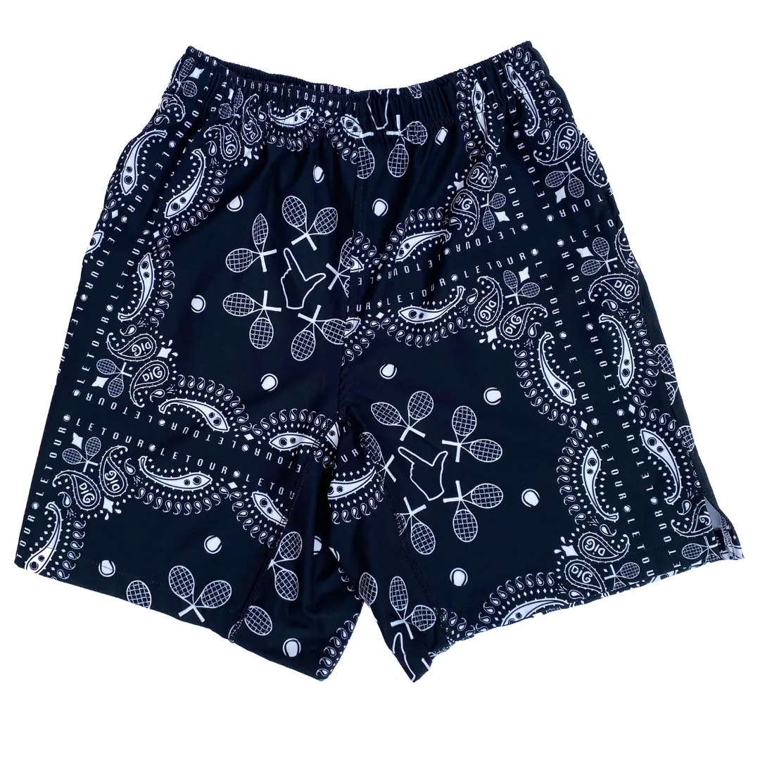 Letour Dig 4 Training Short - Navy/White