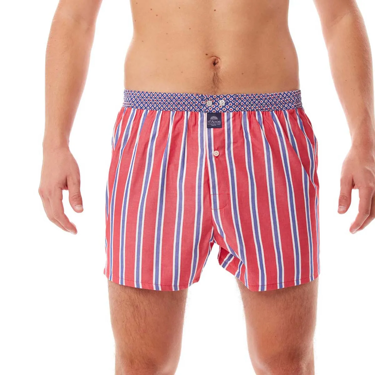 M4329 - Striped red