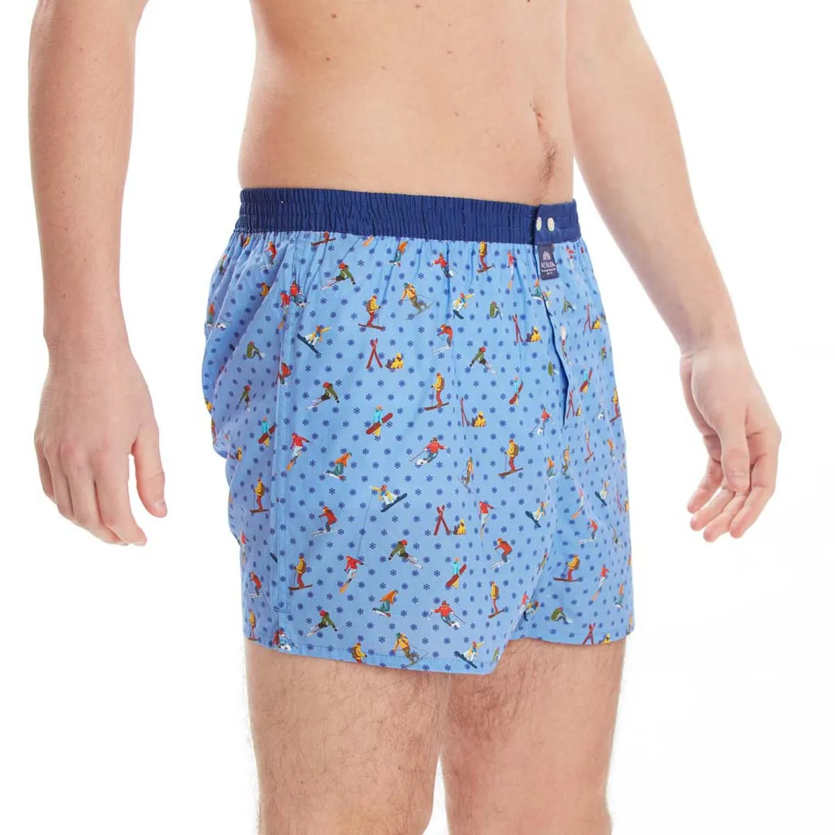 M4452 - Skier blue