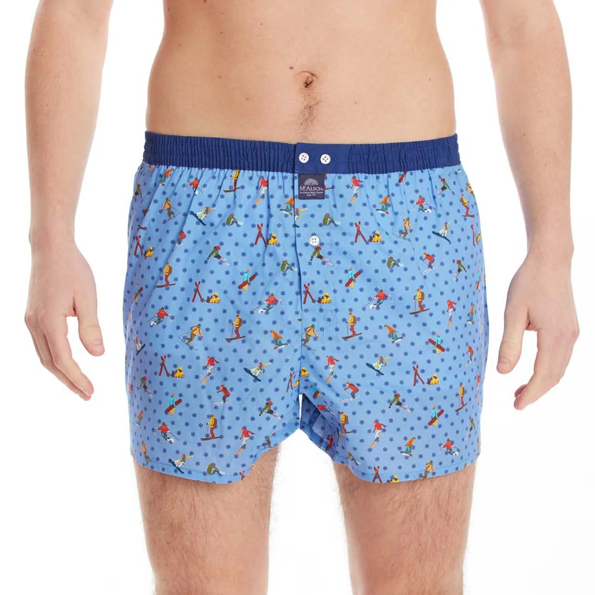 M4452 - Skier blue