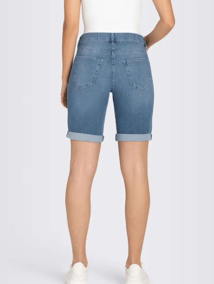 Mac Shorty Summer Blue Wash Denim Shorts 2387 0393 D531