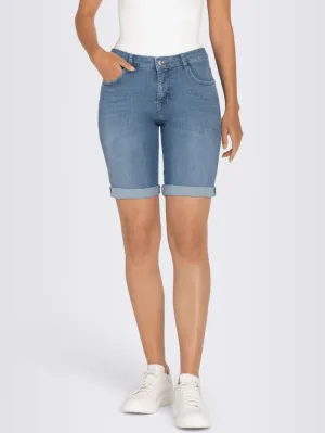 Mac Shorty Summer Blue Wash Denim Shorts 2387 0393 D531
