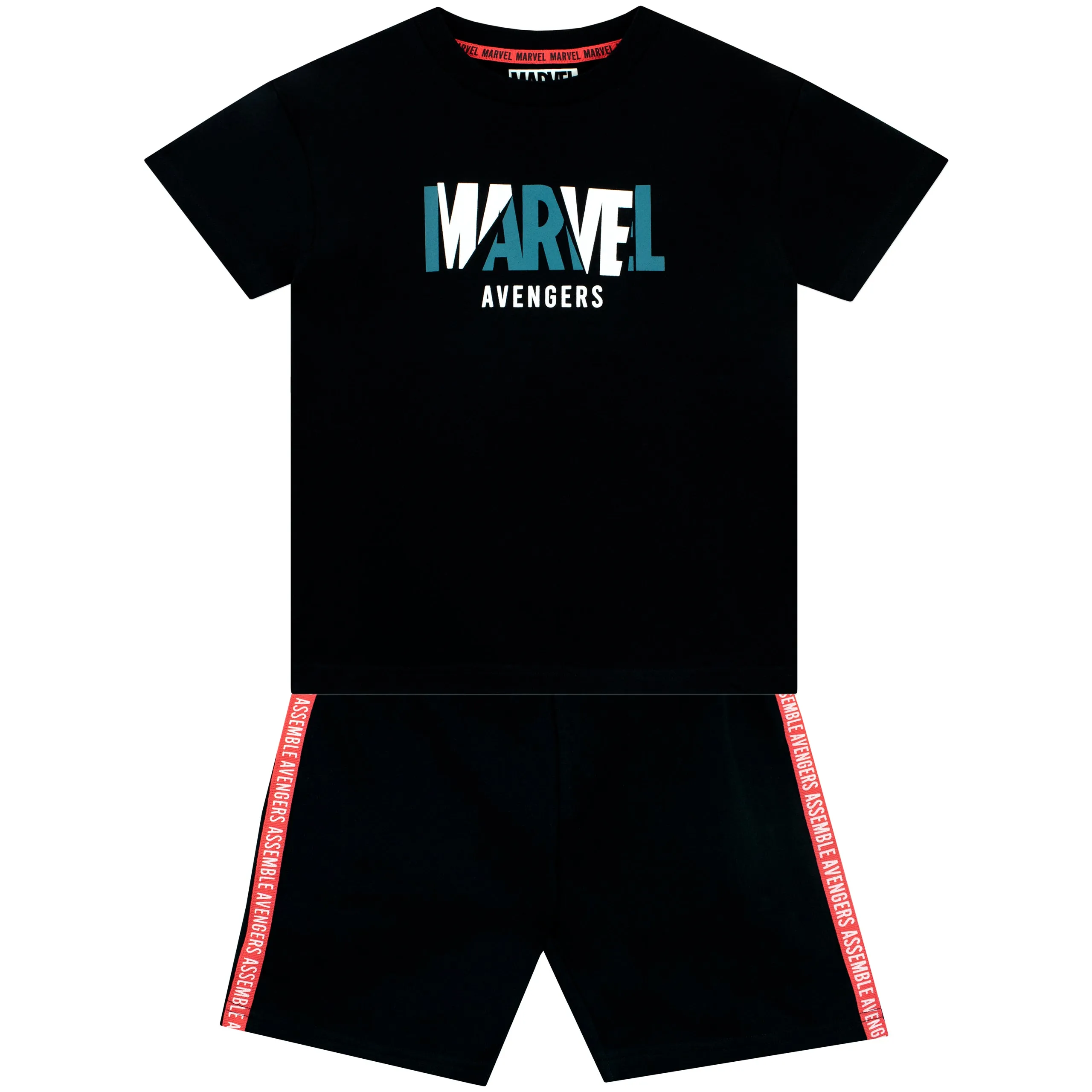 Marvel Avengers T-Shirt and Shorts Outfit Set