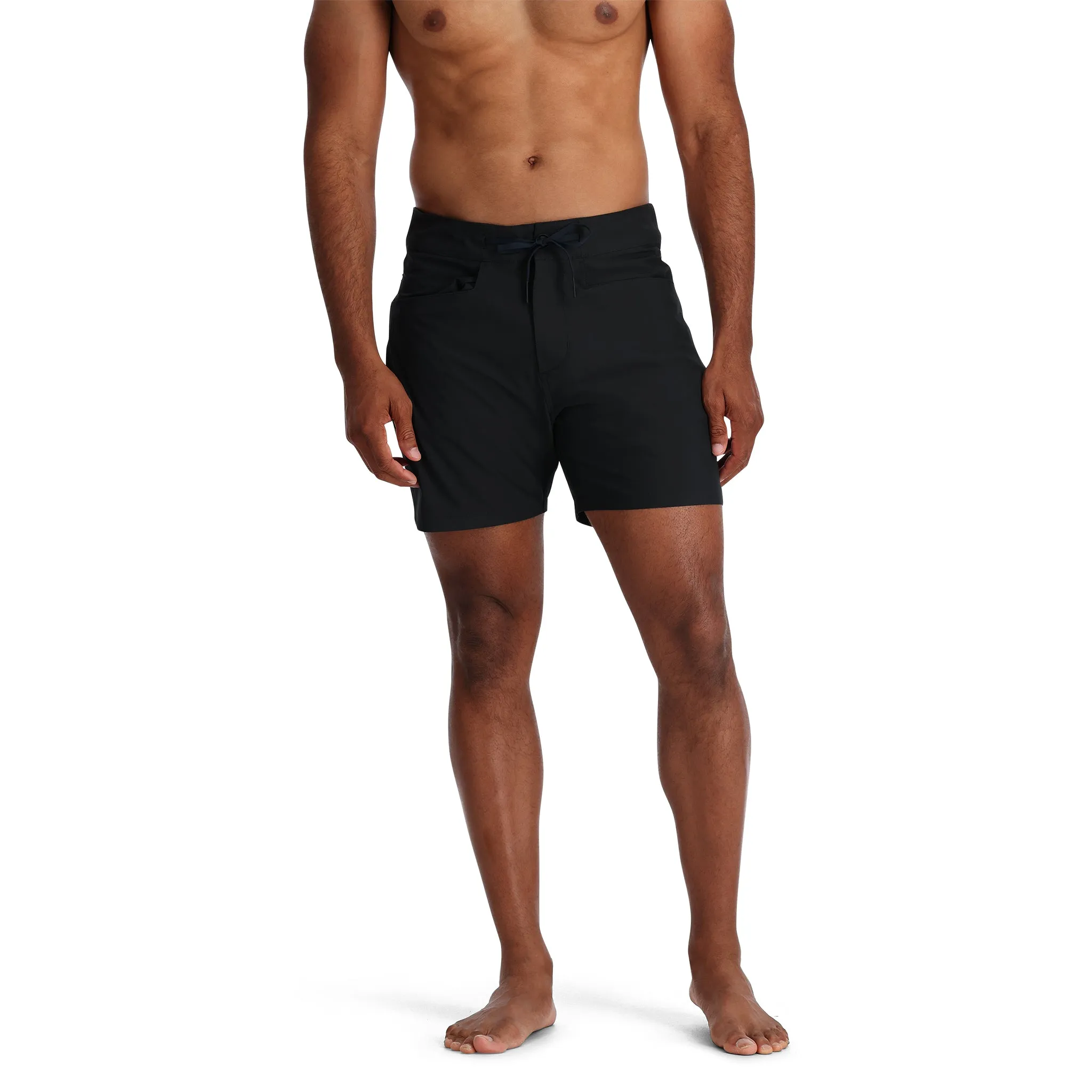 Mens Nolan Hybrid Short - Black
