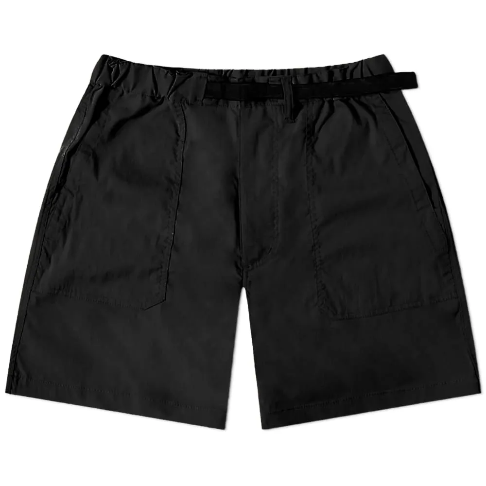 Nanga Takibi Ripstop field shorts, black