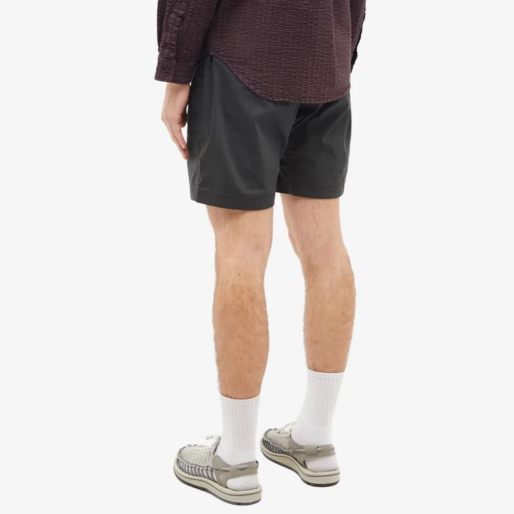 Nanga Takibi Ripstop field shorts, black