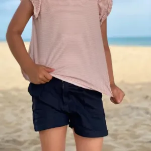 Navy Hattie Shorts