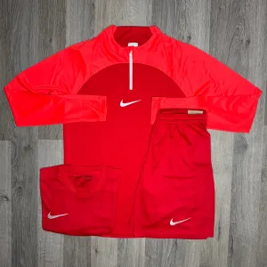 Nike Academy 3 Piece Set - Red
