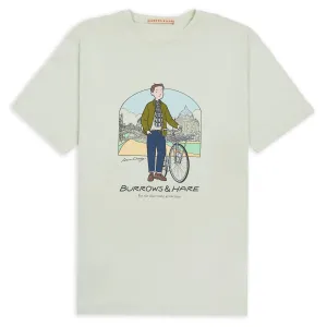 Organic Egyptian Cotton Printed T-Shirt - Sage Lily