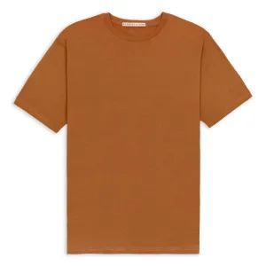 Organic Egyptian Cotton T-Shirt - Glazed Ginger