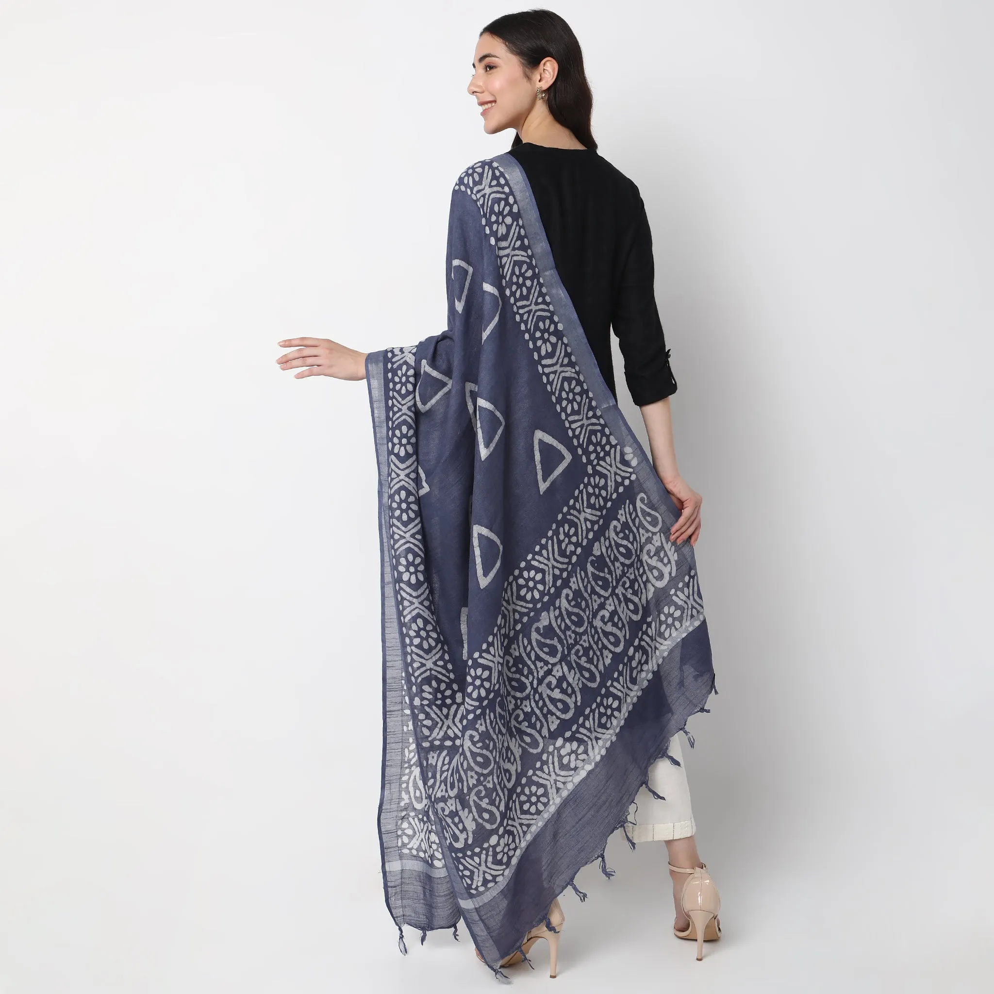 Polyester Viscose Printed Dupatta