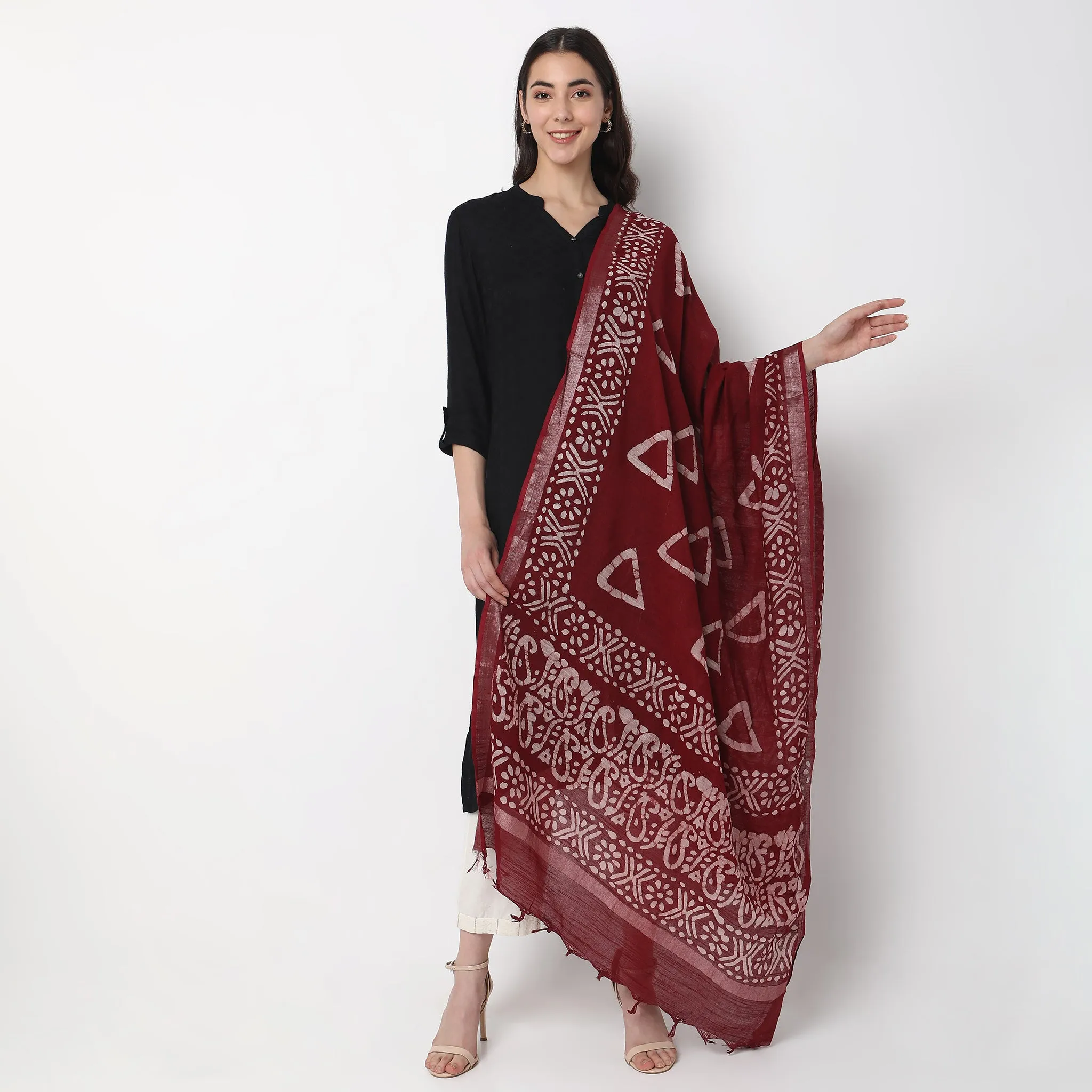 Polyester Viscose Printed Dupatta