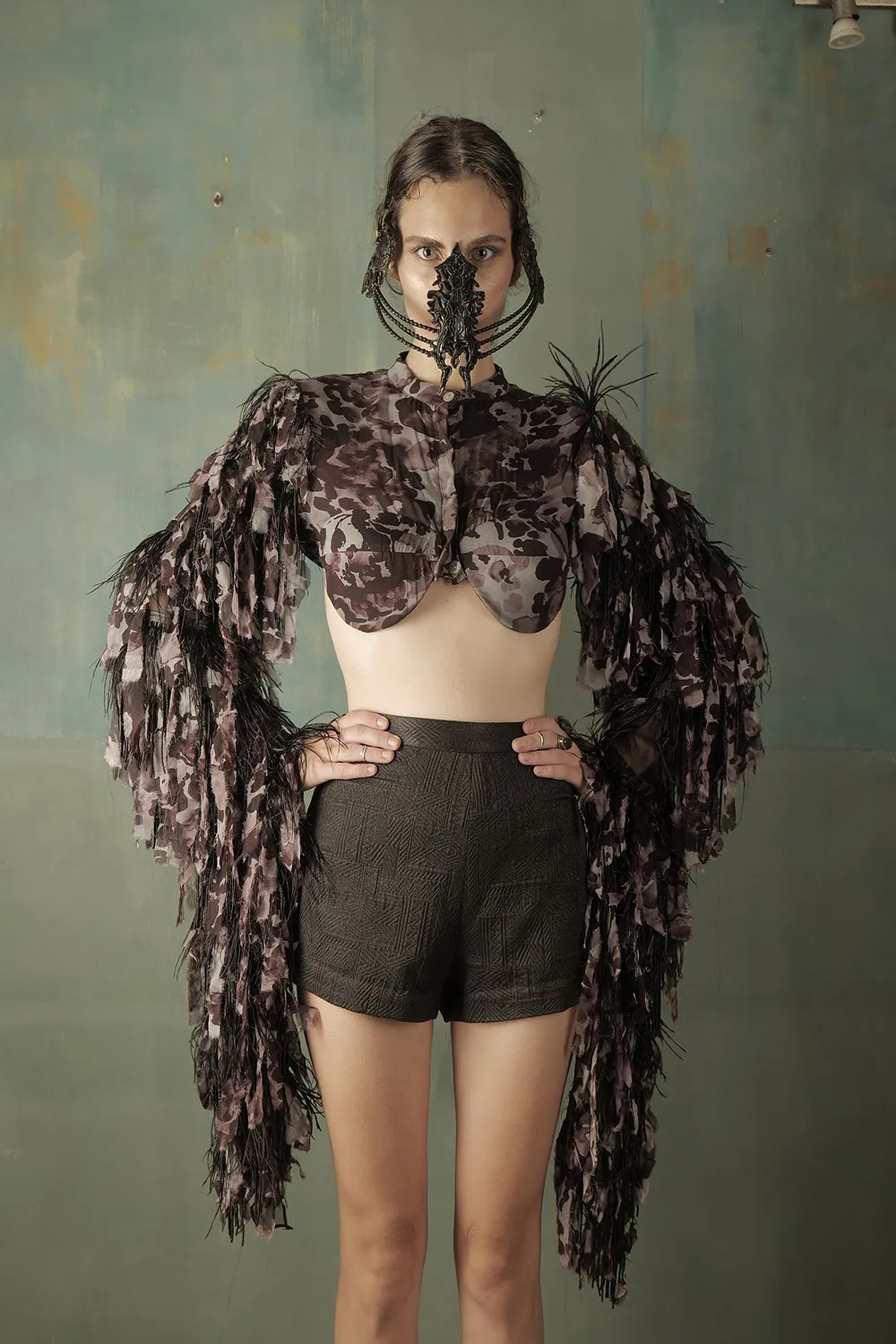 Raven Top And Shorts