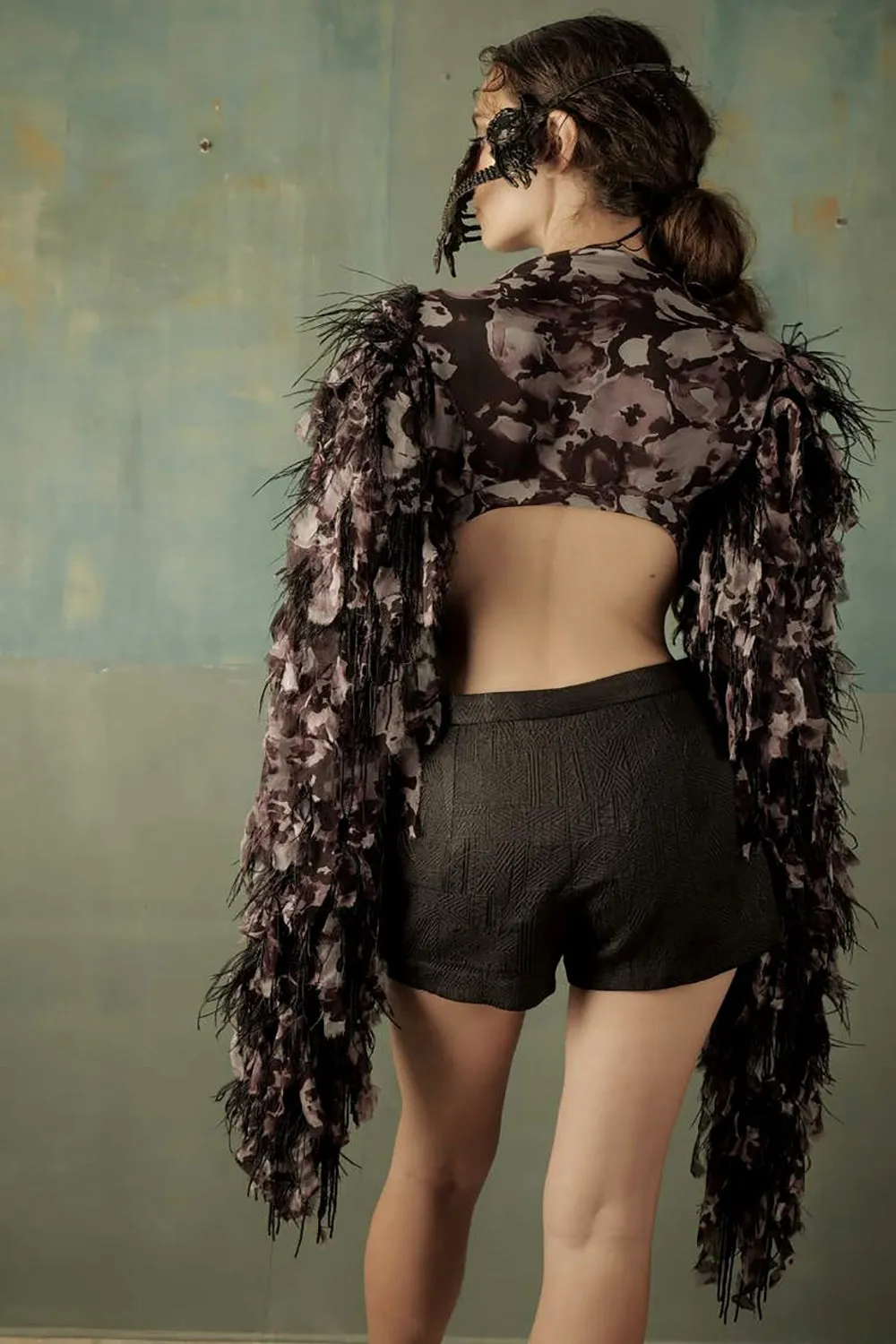 Raven Top And Shorts