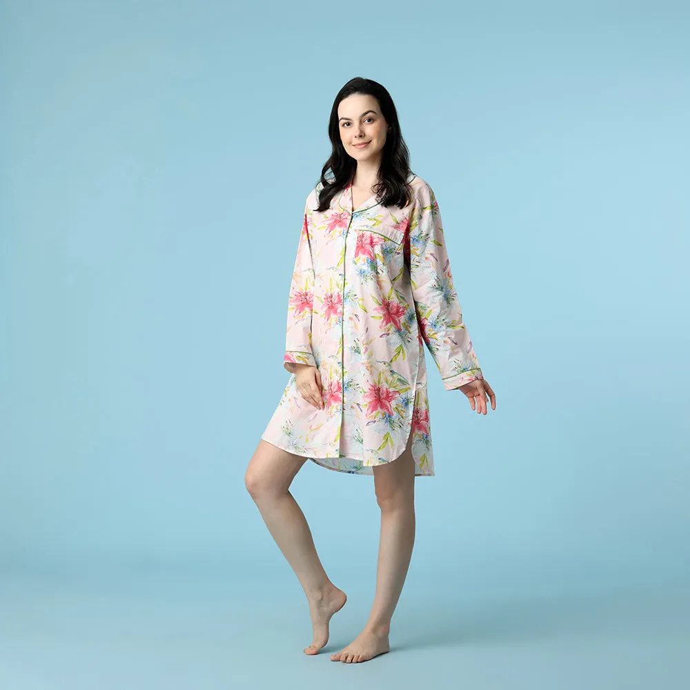 Robin Pink Nightshirt