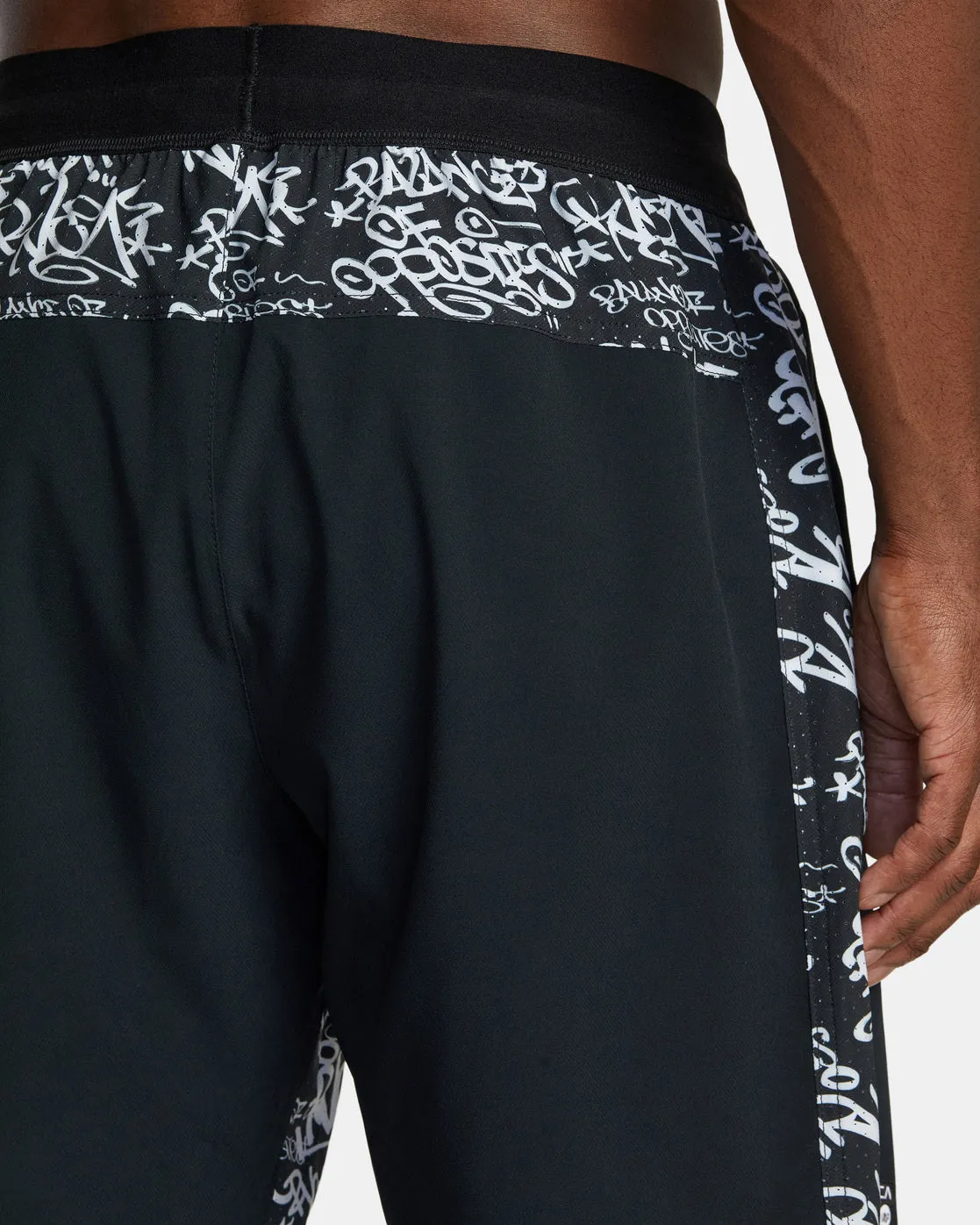 RVCA Yogger Plus Technical Training Shorts - Black Dmote