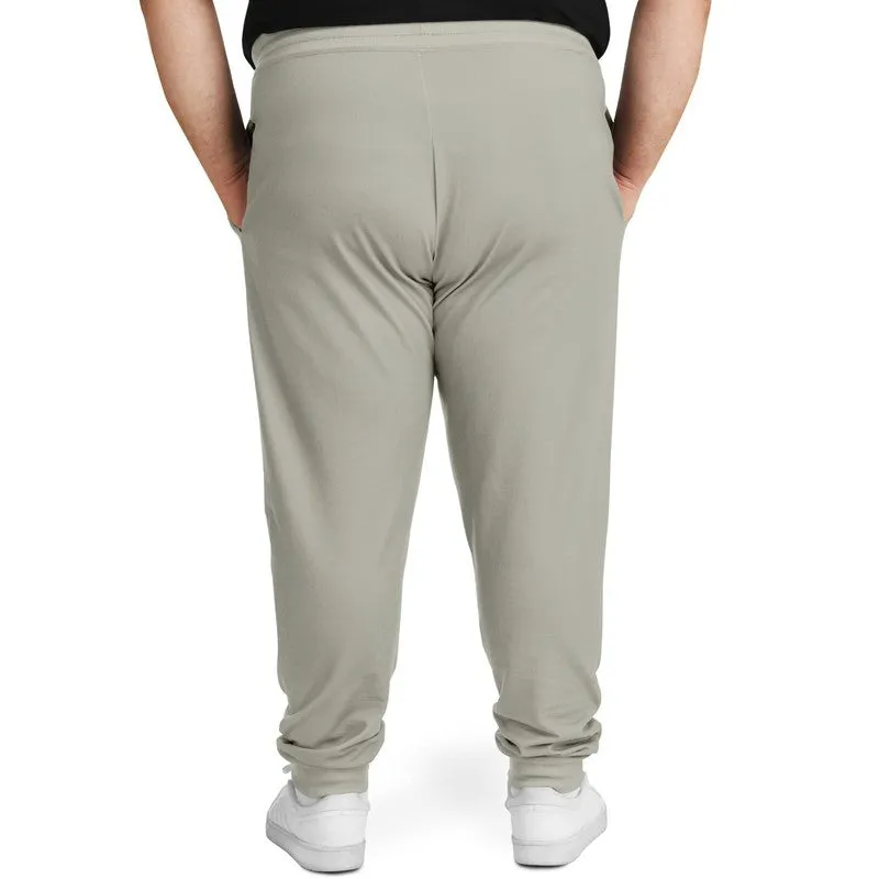 Shaded Pale Yellow Gray Joggers | Unisex | with PLUS sizes | C0M0Y10K30