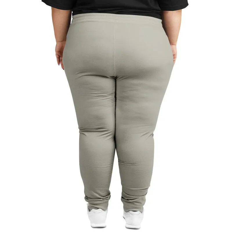 Shaded Pale Yellow Gray Joggers | Unisex | with PLUS sizes | C0M0Y10K30