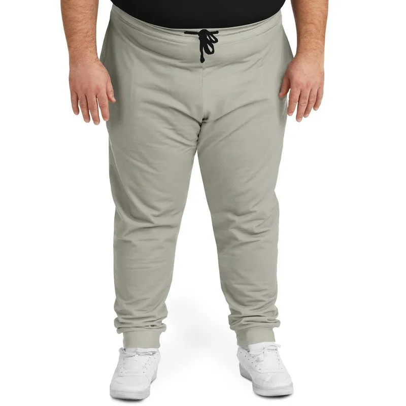 Shaded Pale Yellow Gray Joggers | Unisex | with PLUS sizes | C0M0Y10K30