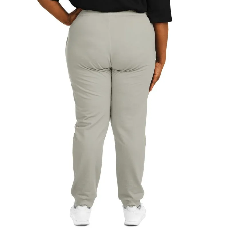 Shaded Pale Yellow Gray Joggers | Unisex | with PLUS sizes | C0M0Y10K30