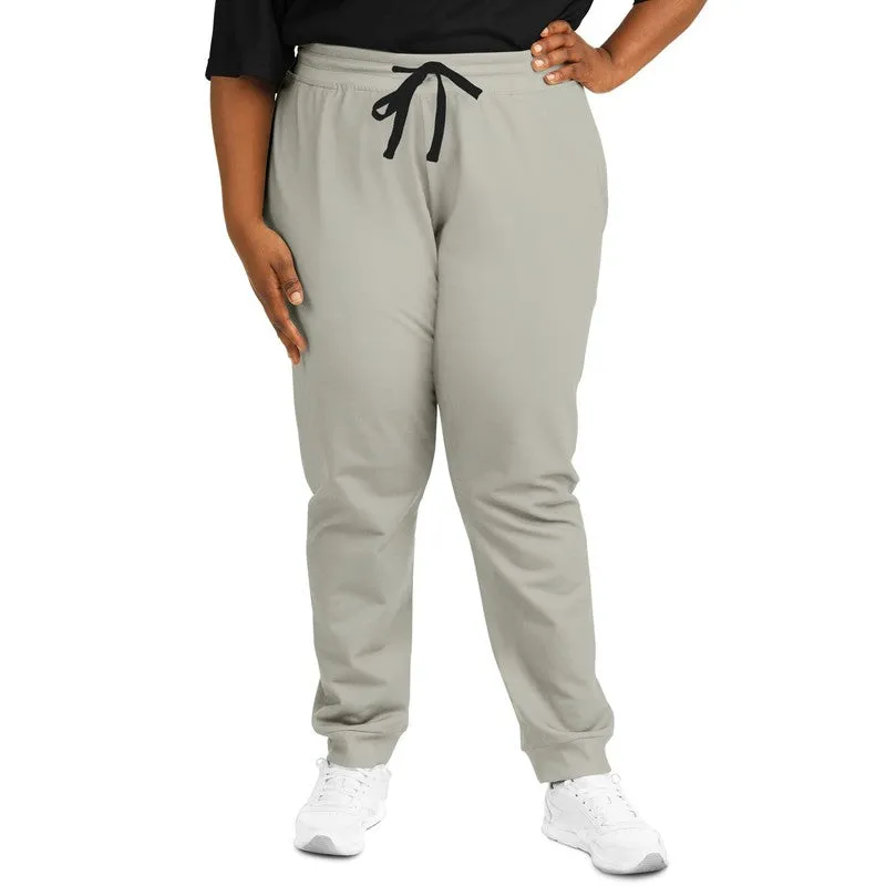 Shaded Pale Yellow Gray Joggers | Unisex | with PLUS sizes | C0M0Y10K30