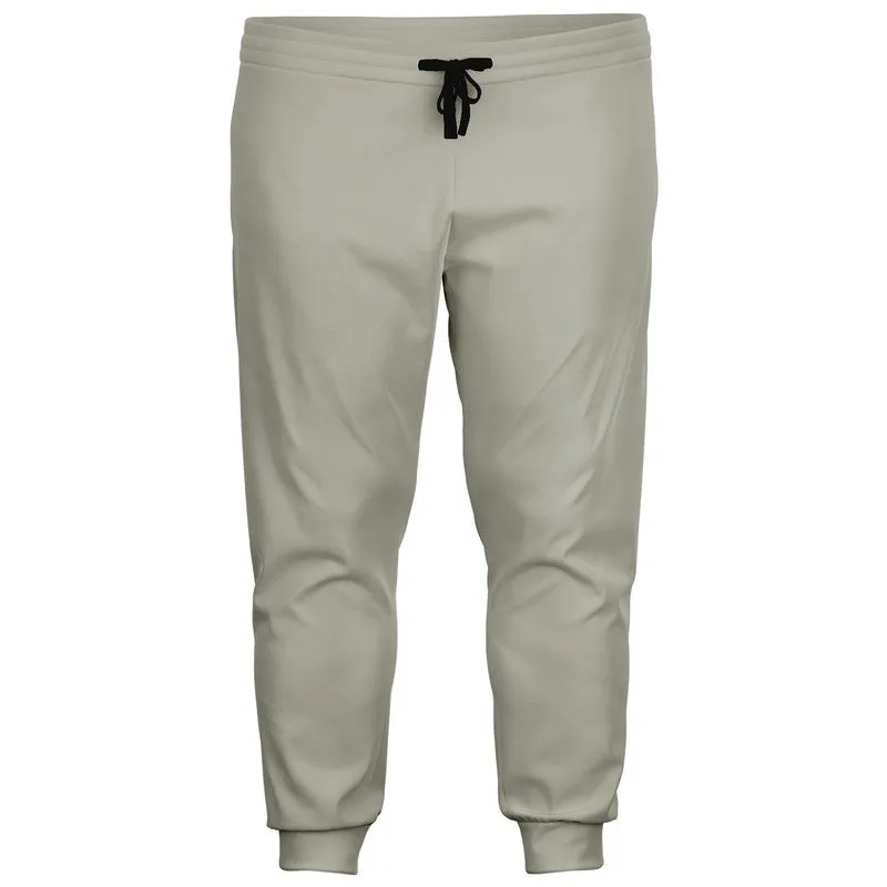 Shaded Pale Yellow Gray Joggers | Unisex | with PLUS sizes | C0M0Y10K30