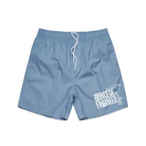Sincere Engineer Cheap Grills Carolina Blue Shorts