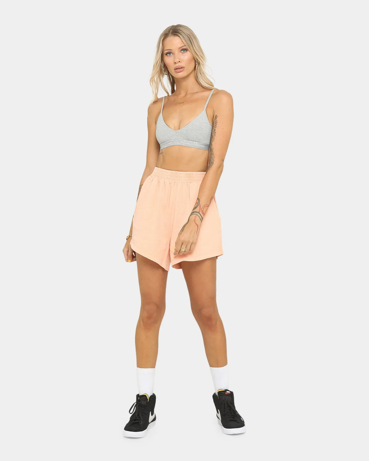 Stussy Women's Vermont HW Shorts Peach
