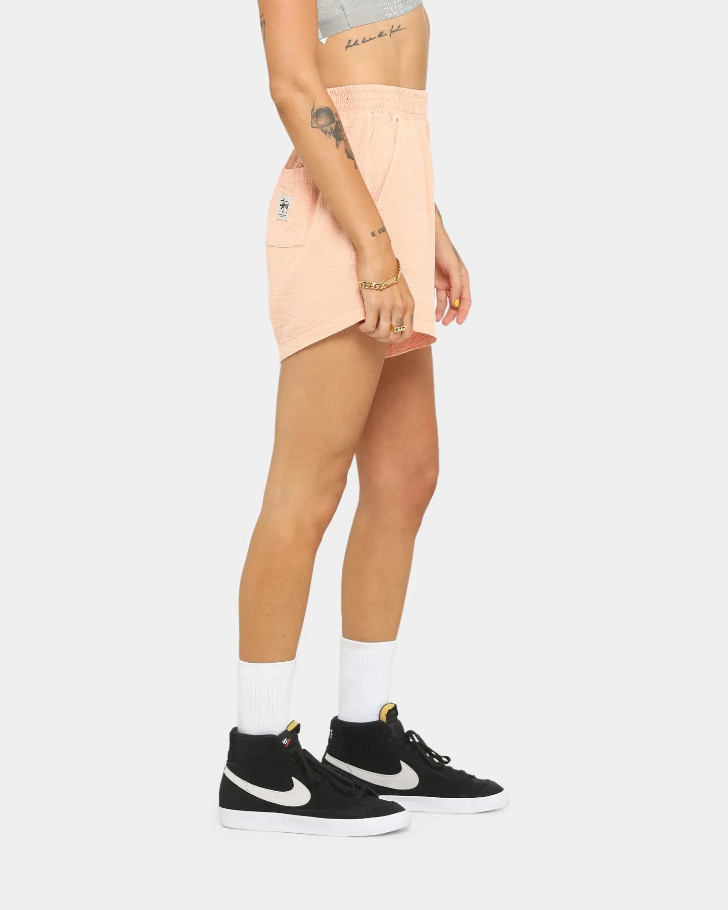 Stussy Women's Vermont HW Shorts Peach