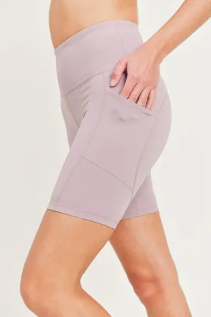 Thunder Chick Fitness Bronze - TACTEL-Lycra High-Impact Biker Shorts
